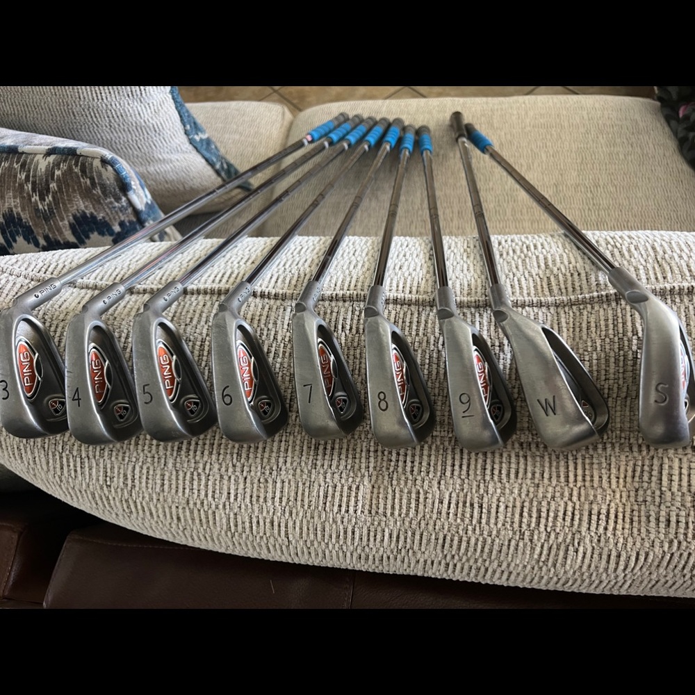 Used Ping I-10 iron set